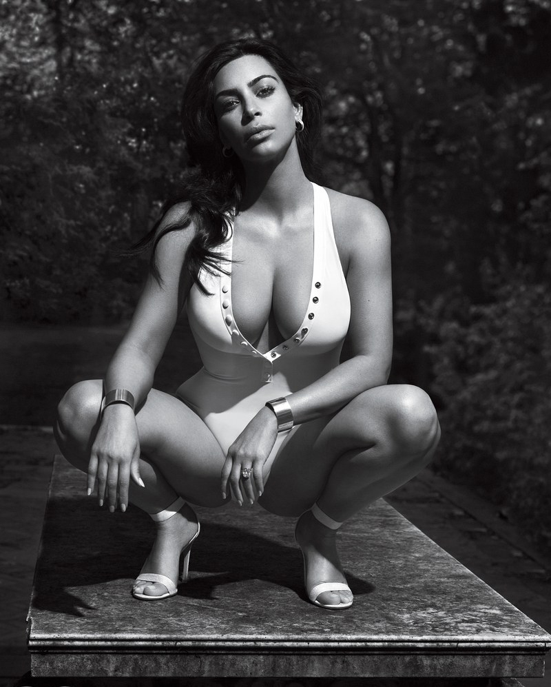 Kim Kardashian Nude Photo Shoot For Magazine [ 10 Pics ]