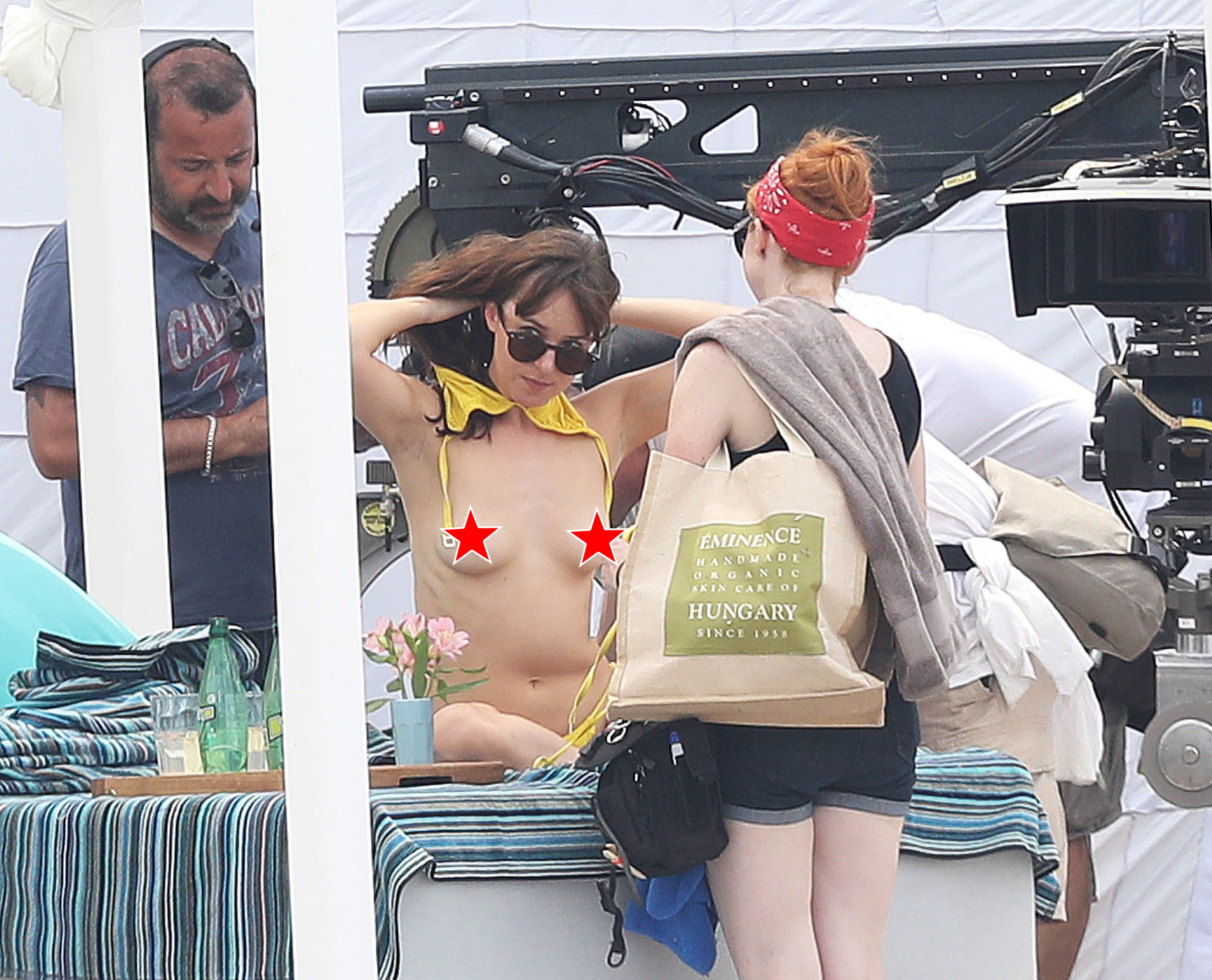 Dakota Johnson Topless On Fifty Shades Darker 6 New Pics