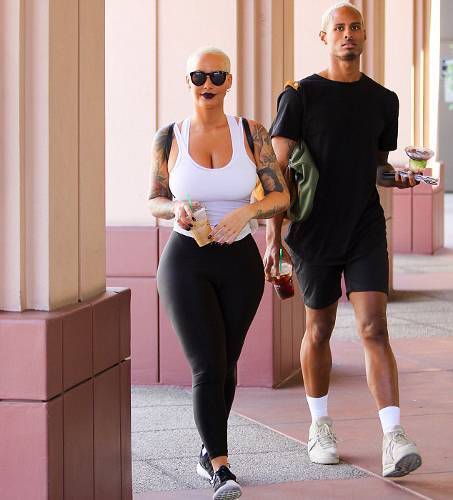 Amber rose in tights - mobile porn video in tights rose Amber