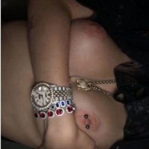 Bella Thorne nude pierced nipples