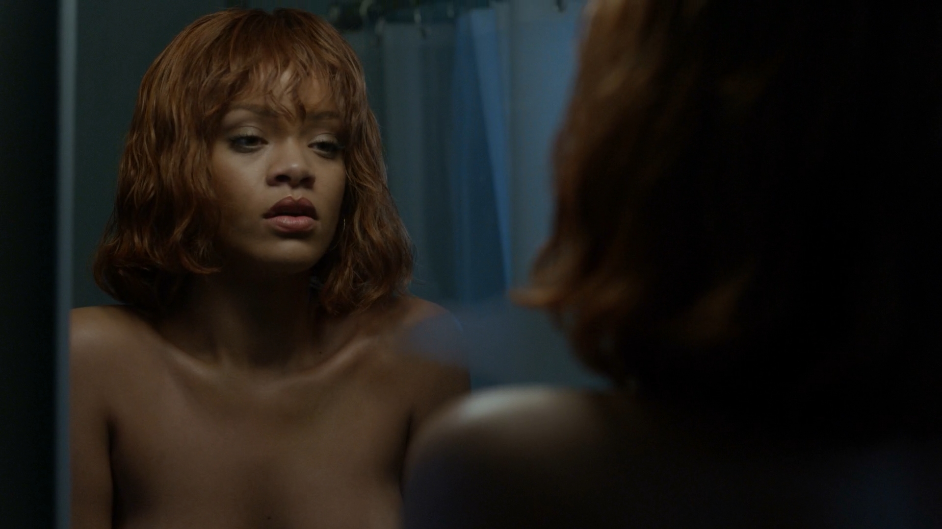 Rihanna Nude Shower As Marion Crane From Bates Motel