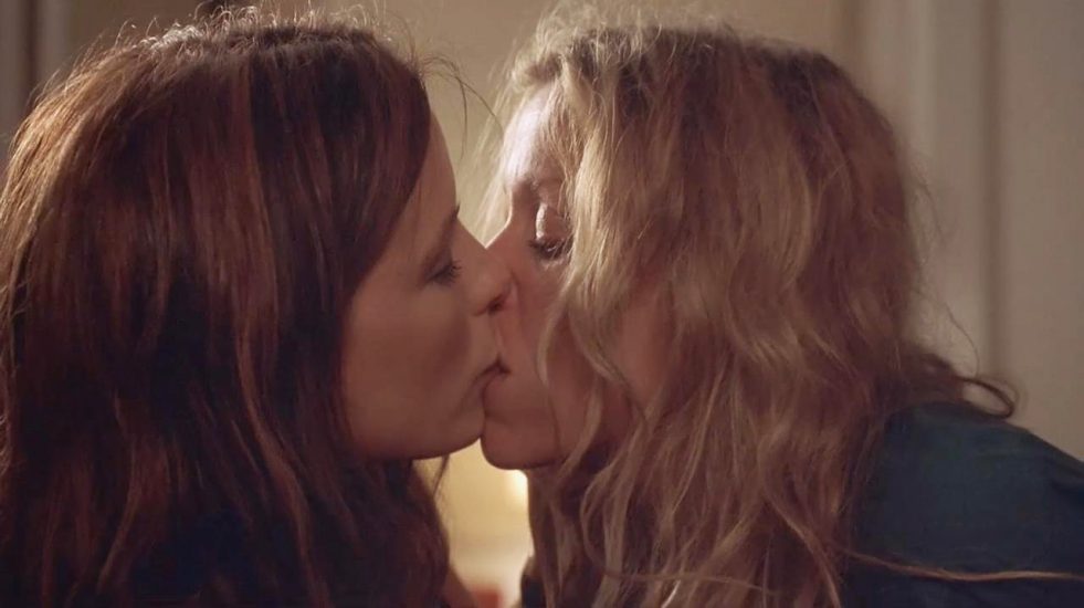 Kate Beckinsale lesbo kiss