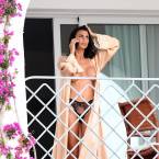 Claudia Galanti Nude Tits On Balcony Scandal Planet