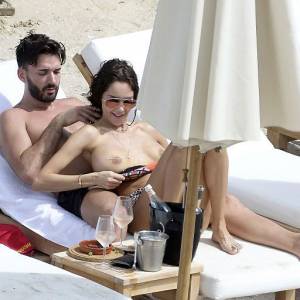 Nabilla Benattia Topless Sexy Scandal Planet