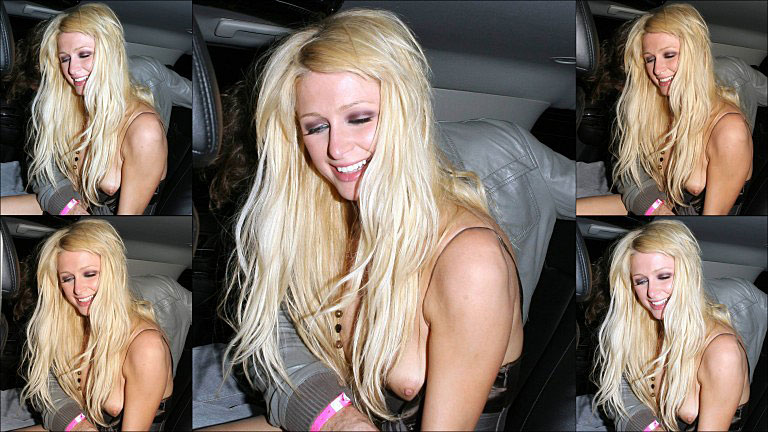 Paris Hilton Nude Pussy - Paris Hilton Nip And Pussy Slips - Scandal Planet