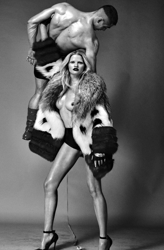 Lara Stone Nude And Topless—proved Why Shes One Of Top 50 Supermodels Scandal Planet