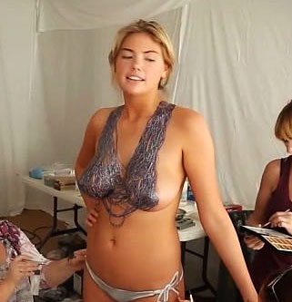 Boobs And Nude Celebs Kate Upton Body Paint Pictures Sexiz Pix