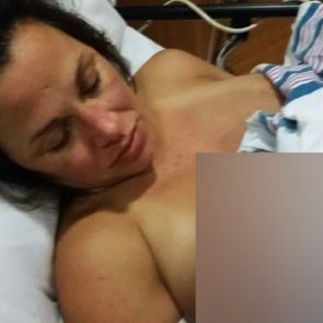 Mickie James nude in hospital
