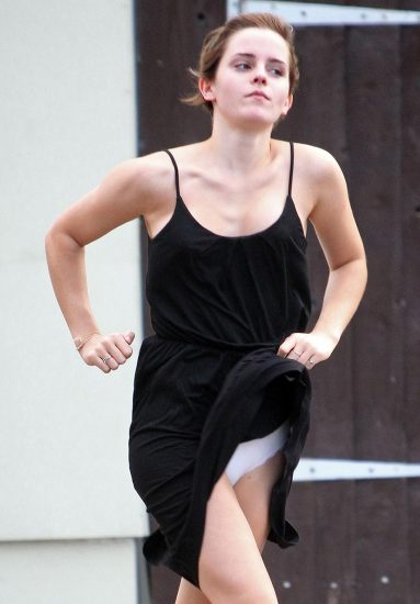 Emma Watson upskirt