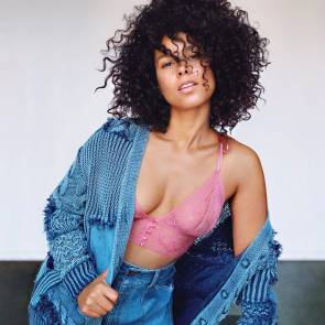 Alicia Keys Nude And See Through For Stella Mccartney Scandal Planet