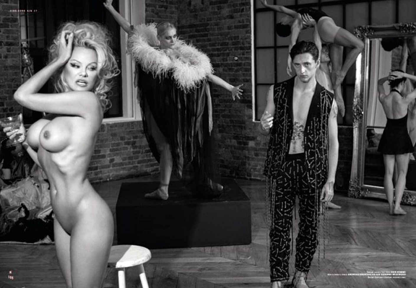 Pamela Anderson Nude For King Kong Magazine Issue 4 2017 Scandal Planet