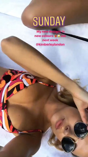 Kimberley Garner Nude Tits and Sexy Bikini Pics [2021] 5