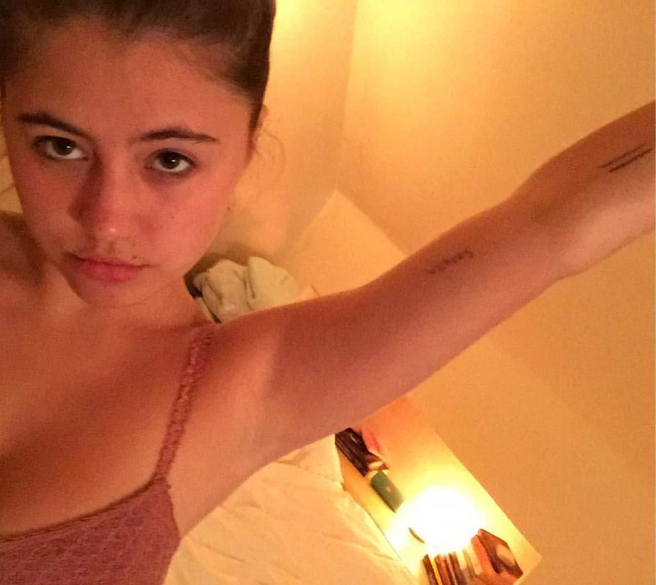 Lia Marie Johnson Nude And Topless Private Pics — Young Star Showed Natural Perky Tits Scandal
