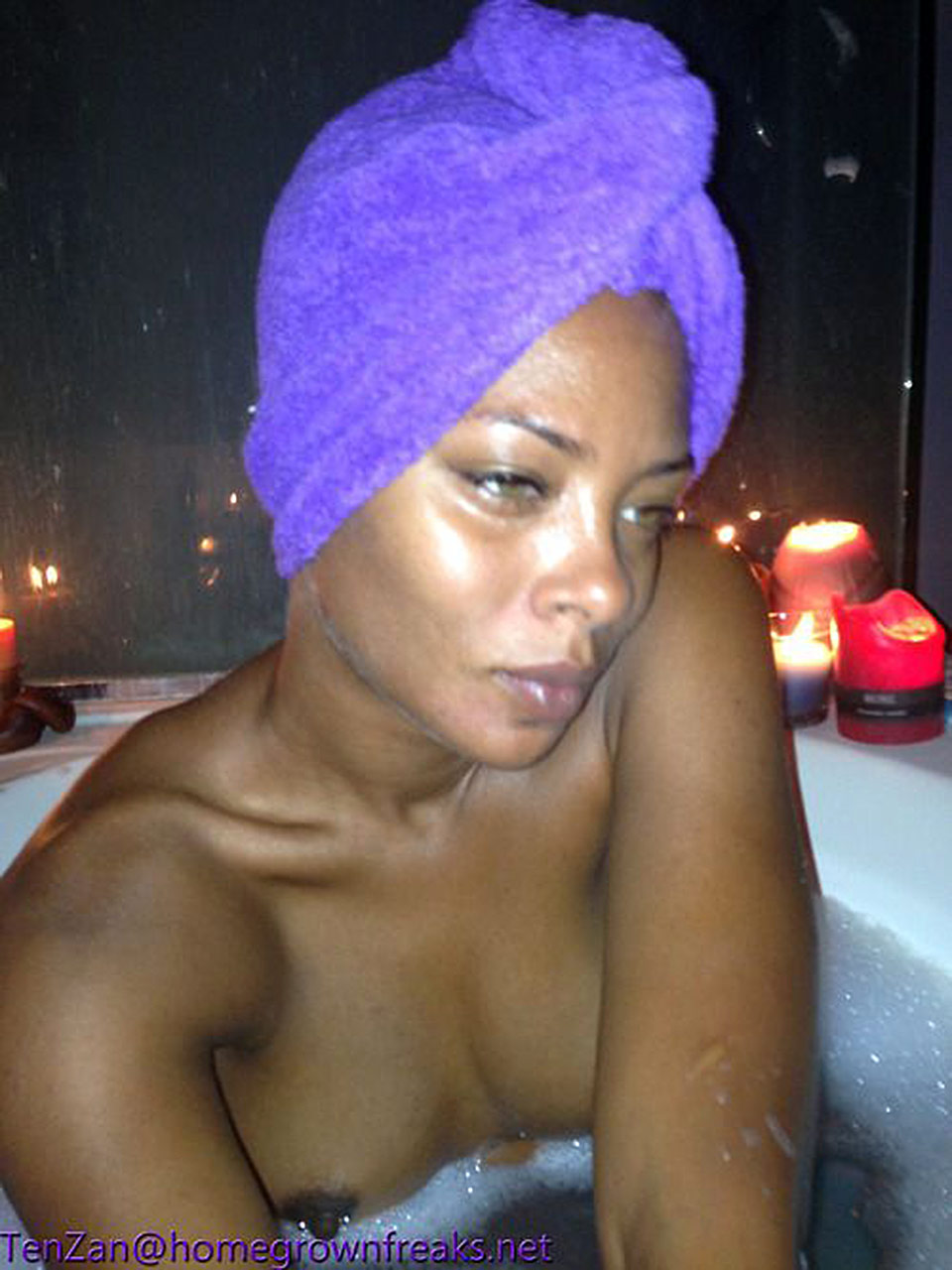 Eva Marcille Nude Private Pics — Ebony Queen Is Bathing And Posing With