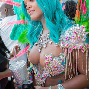 Rihanna hot costume