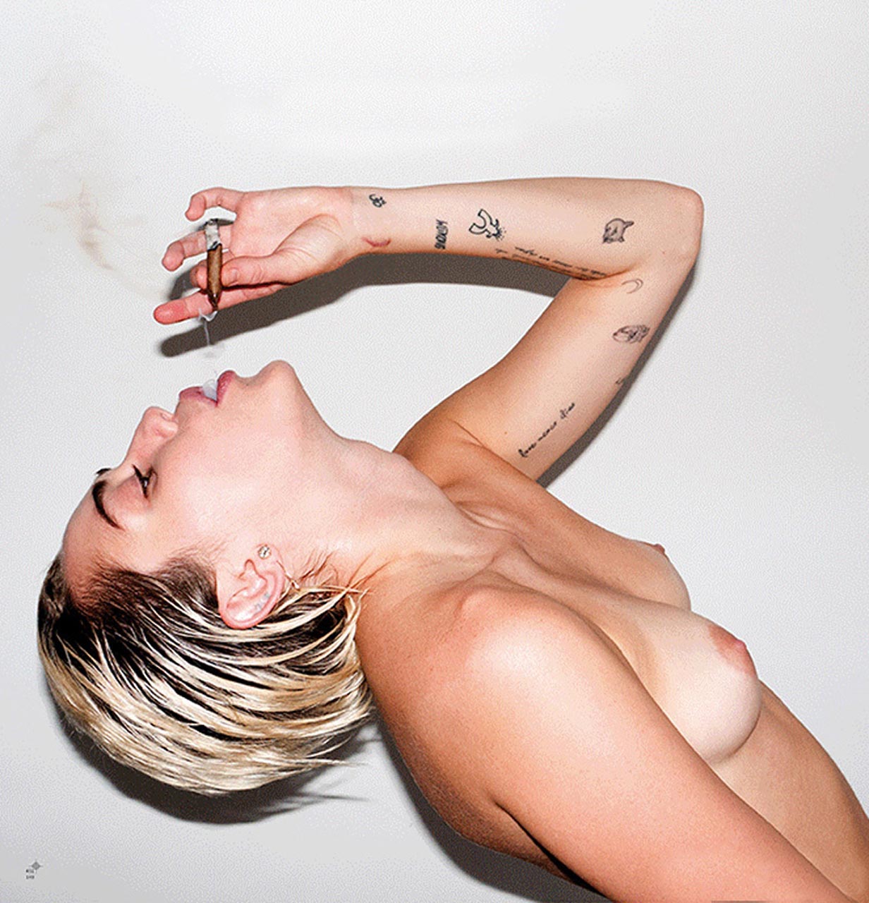 Miley Cyrus nude photoshoot for the Candy magazine! 