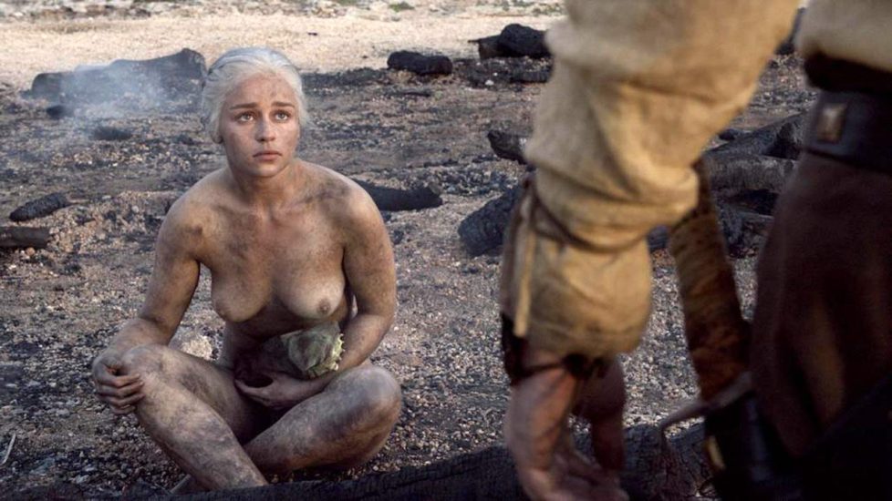 Emilia Clarke nude in GOT