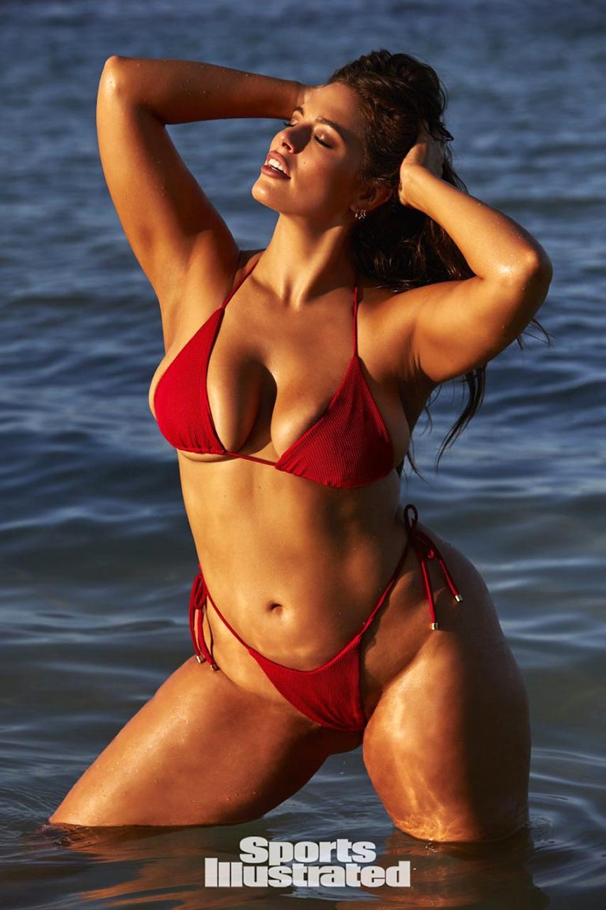 Ashley Graham Topless Big Ass Tits For Sports Illustrated Swimsuit