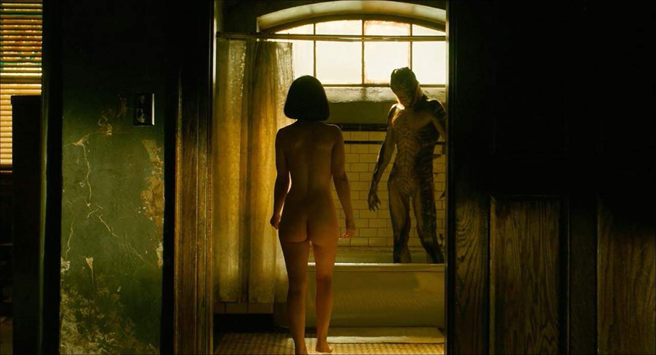 Sally Hawkins Nude Bush And Tits In Scene From The Shape Of Water Movie 3523