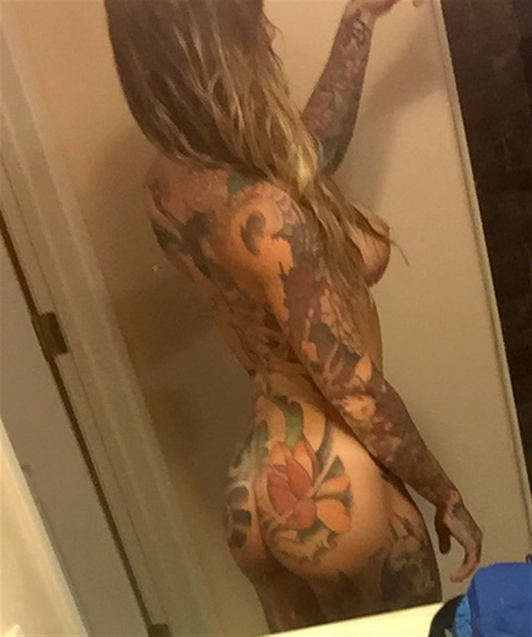Tattooed Fitness Model Krissy Mae Cagney Nude Leaked Private Pics 