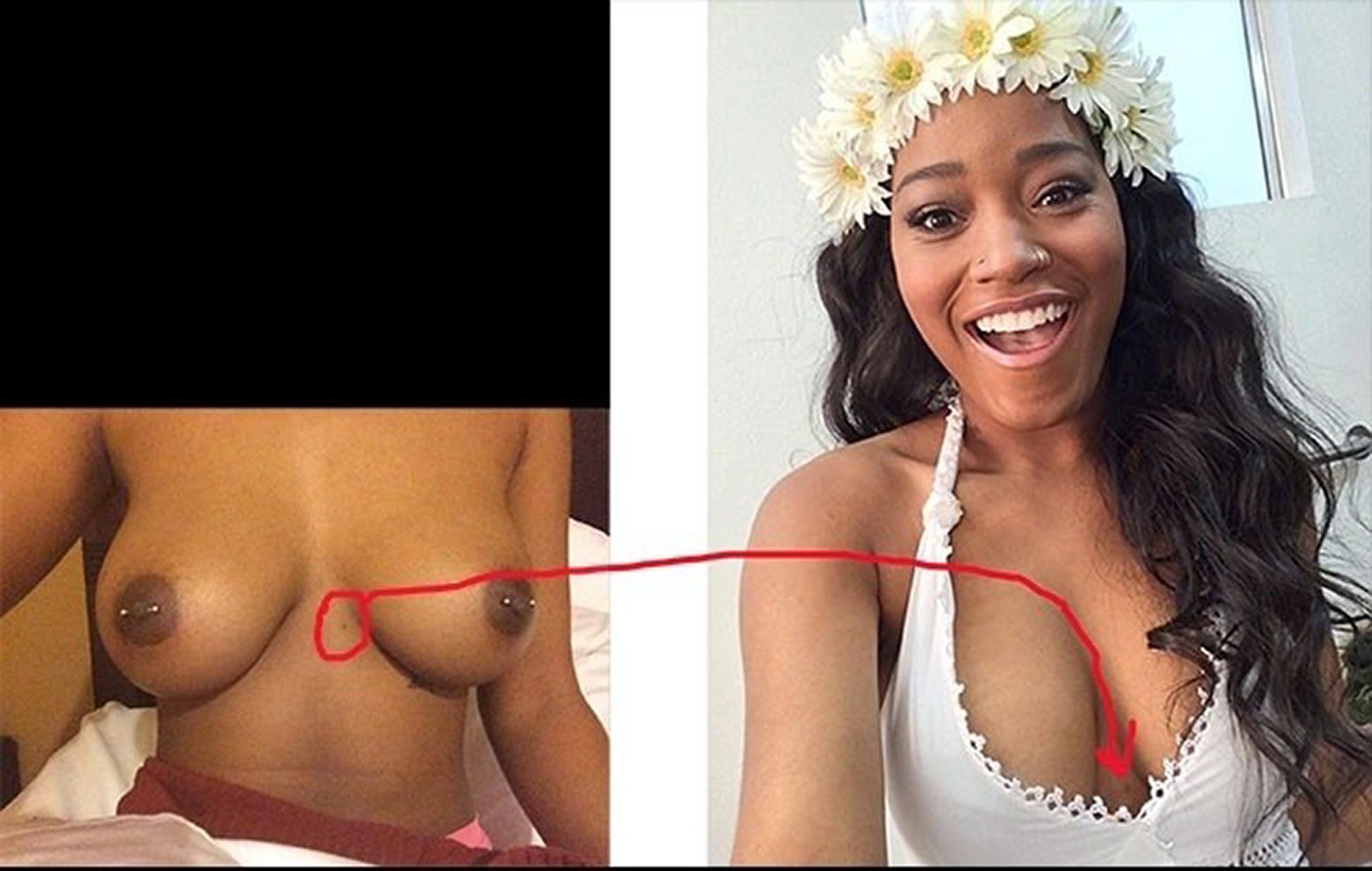 Keke Palmer nude leaked pics.