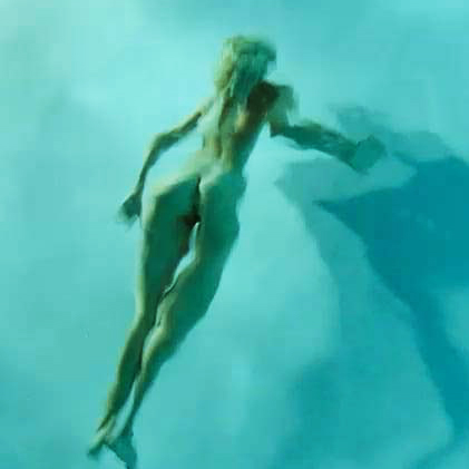 Isabel Lucas Nude In The Swimming Pool From Knight Of Cups Movie