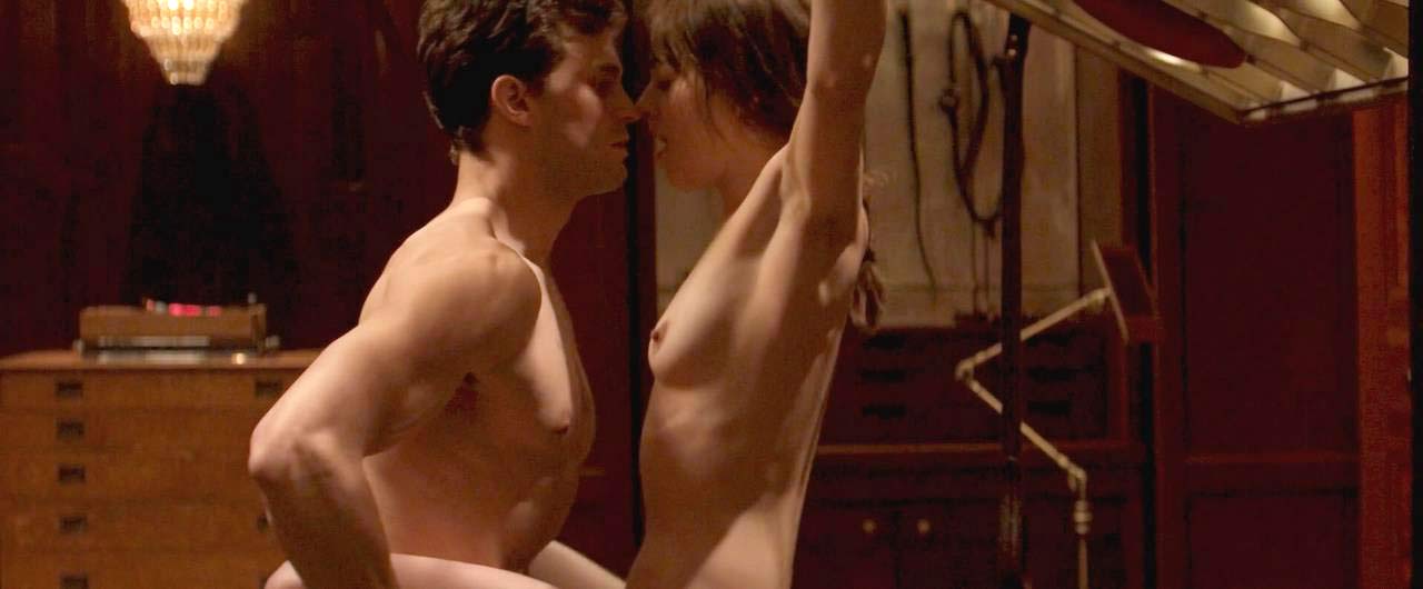 Dakota Johnson Tied And Nude In Sex Scene From Fifty Shades Of Grey Scandal Planet