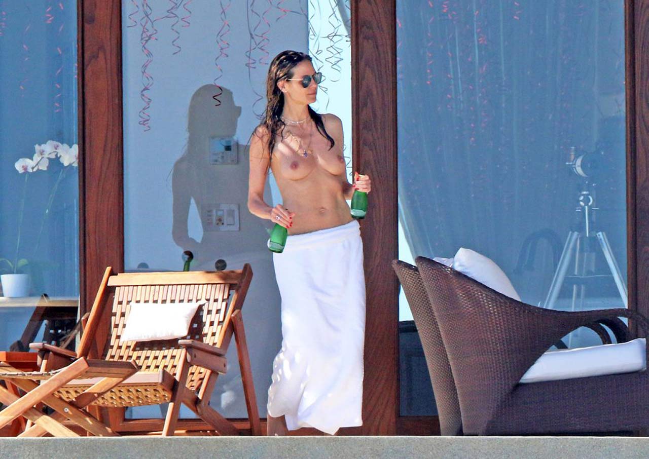 Heidi Klum Tits Flashing With Tom Kaulitz In Mexico Scandal Planet