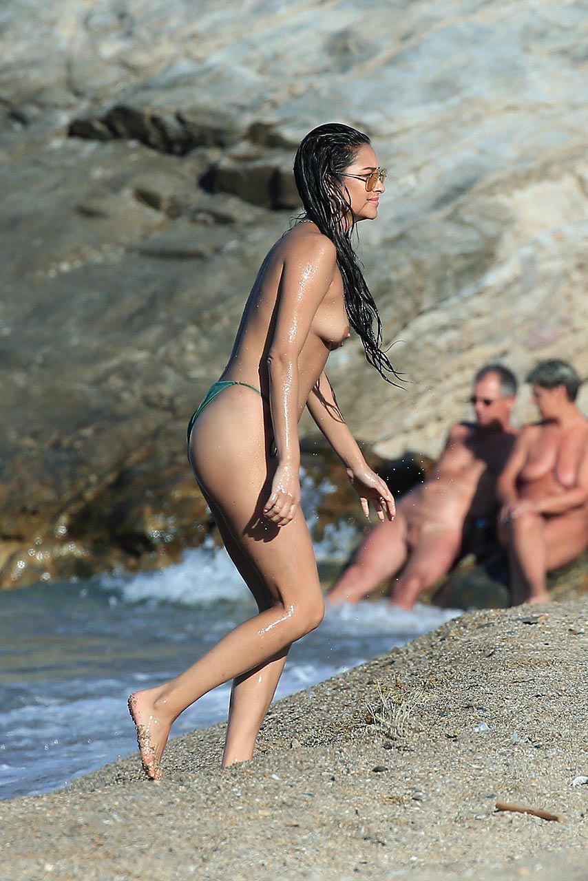 Shay Mitchell Nude Porn - Shay Mitchell Nude Tits In Mykonos - Scandal Planet