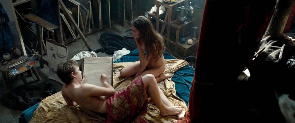 Alicia Vikander nude scene