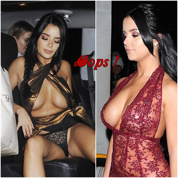 Oops Demi Rose Nip Slip And Upskirt Collection Scandal