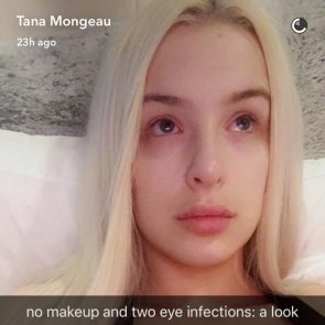 Tana Mongeau leaked selfie