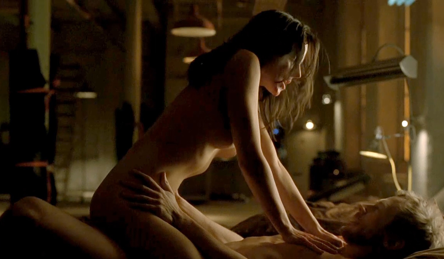 Naked Scene From Lost Highway,Zoie Palmer And Anna Silk Nude Sex Scene In L...