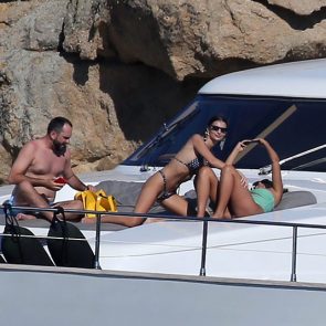 Emily Ratajkowski Pussy Slip At Mykonos Scandal Planet