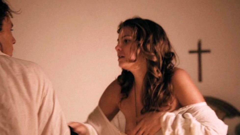 Lauren Cohan topless in sex scene