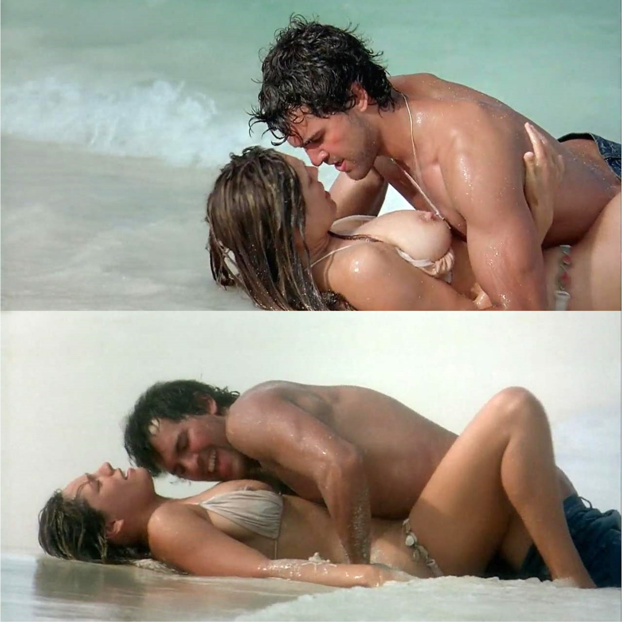 Kelly brook naked sex on the beach.