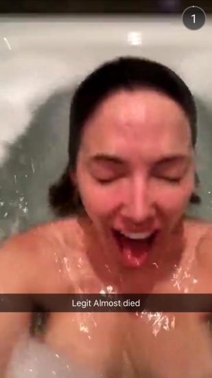 Whitney Cummings nude in bathtub