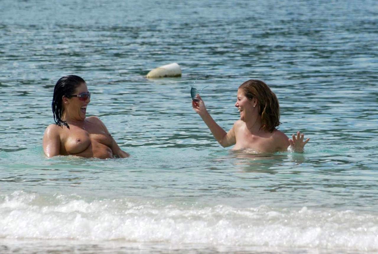 Fat Jessie Wallace Topless In The Caribbean Scandal Planet