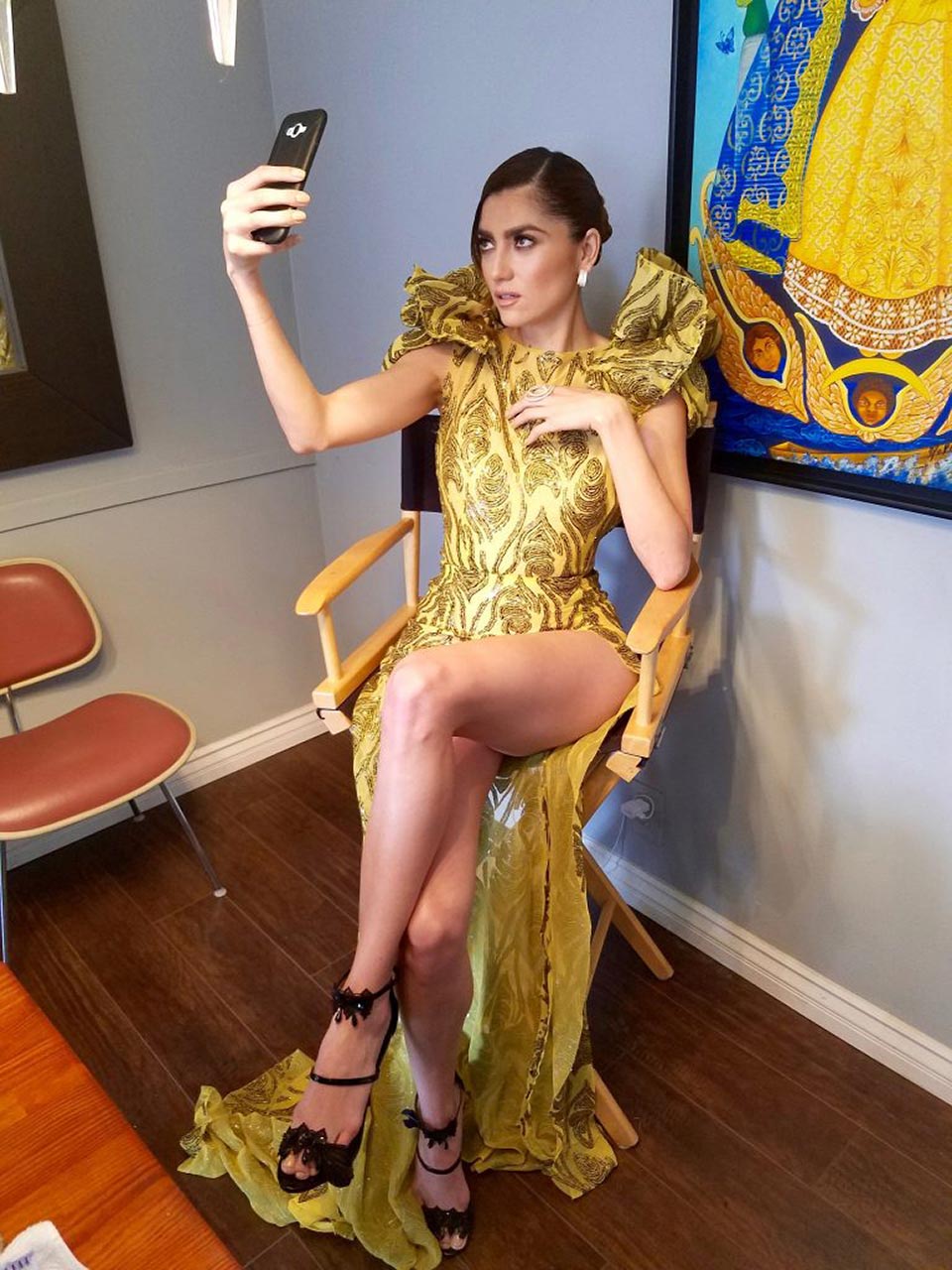 Blanca Blanco Upskirt With Uncensored Pussy Lips