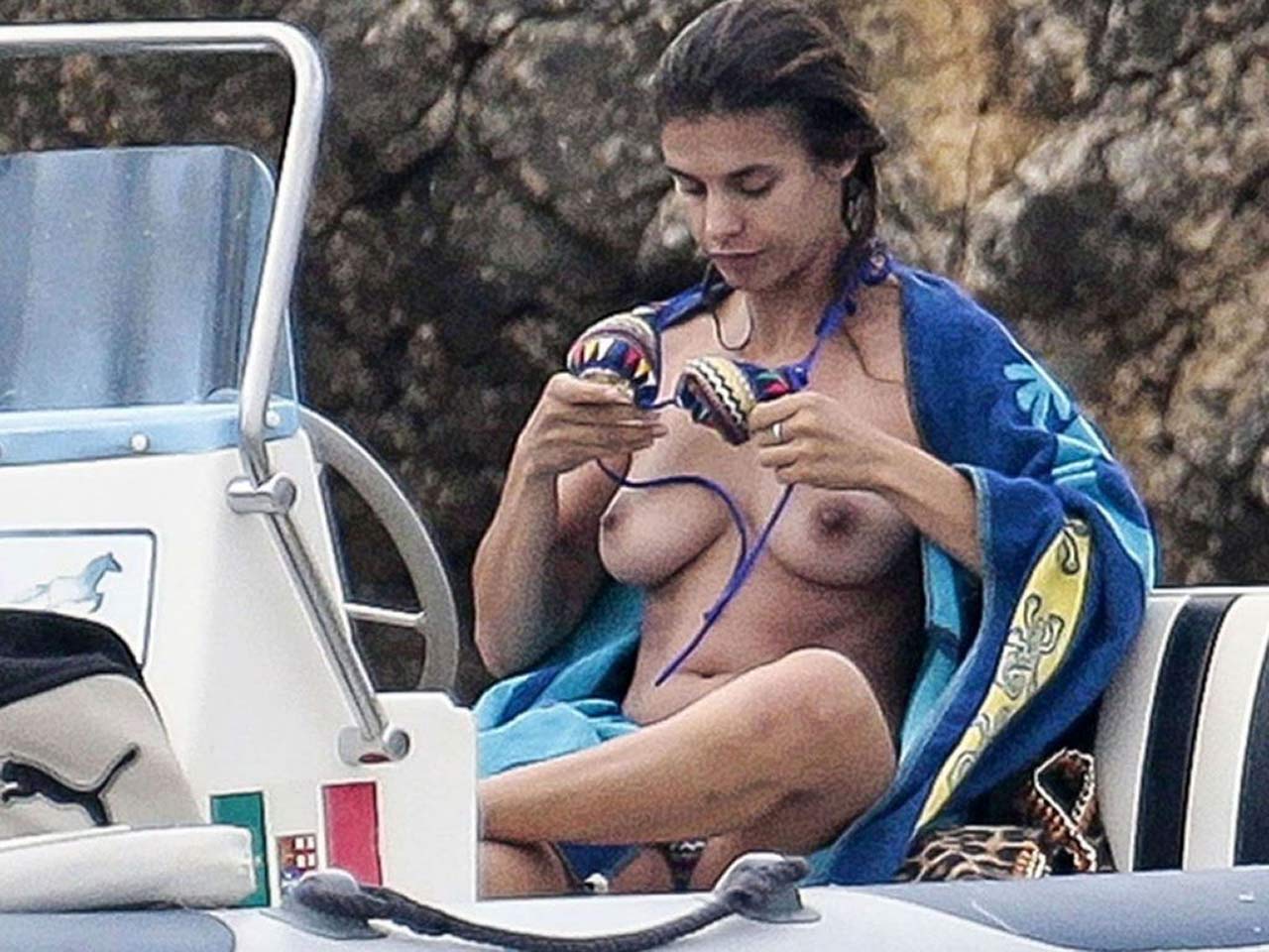 Elisabetta Canalis Nude And Topless Ultimate Collection Scandal Planet 