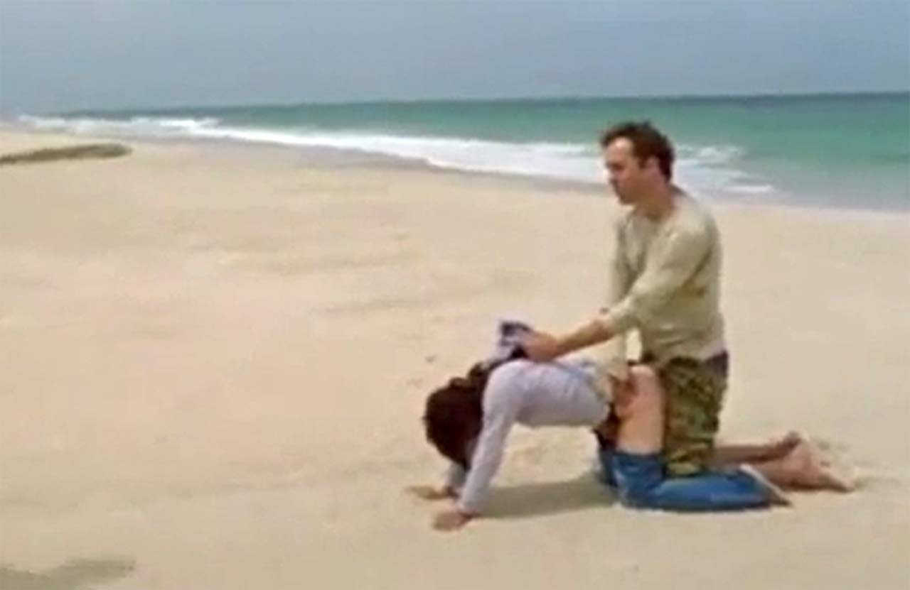 Beach In Sex - Brunette Forced Sex Scene At The Beach in 'Lost Things ...