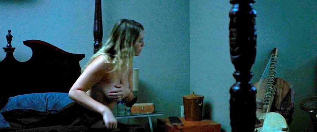 Lia Marie Johnson topless scene