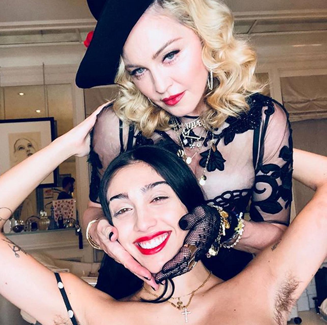Lourdes leon porn