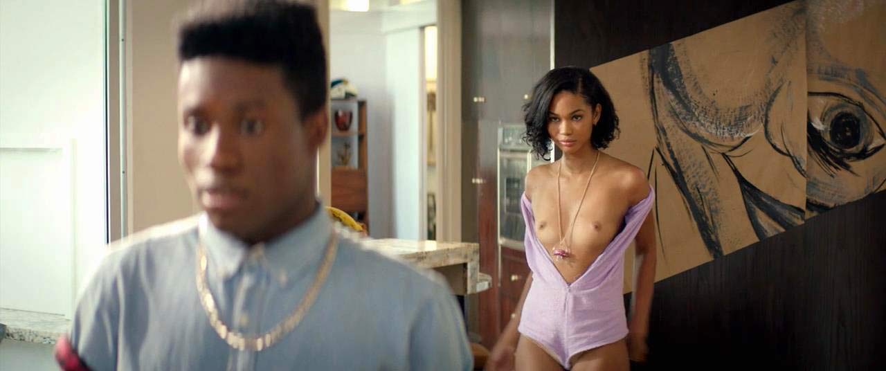 Chanel Iman nude and sex scenes from 'Dope' .