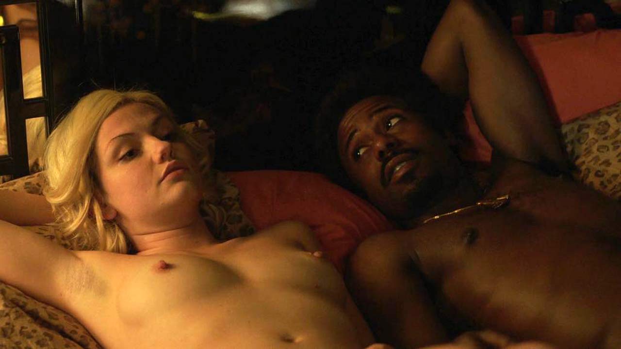 Emily Meade nude forced sex scenes in 'The Deuce' .