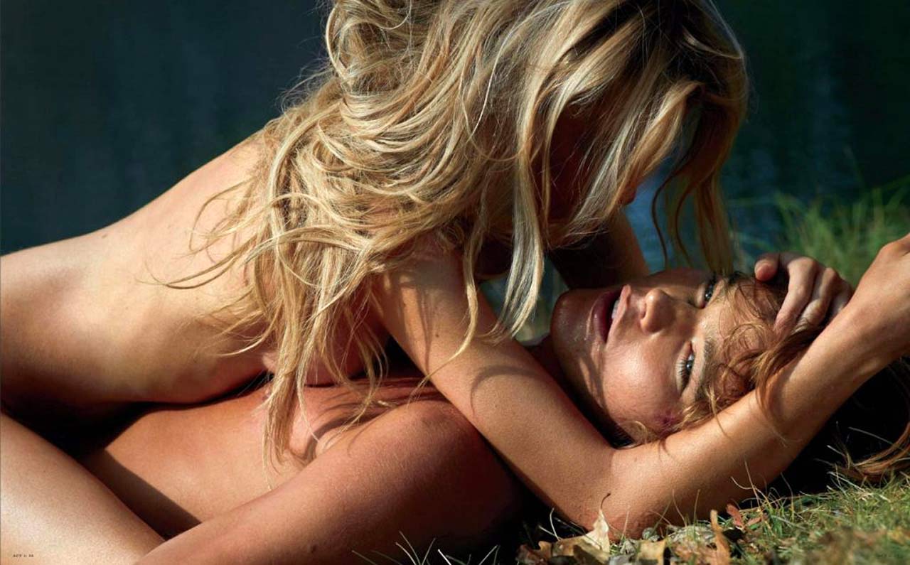 Stella Maxwell Nude With Jordan Barrett for 'Adam and Eve ...