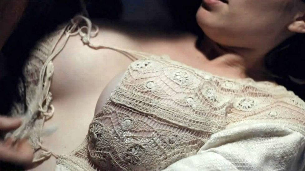 Hayley Atwell boobs in sex scene