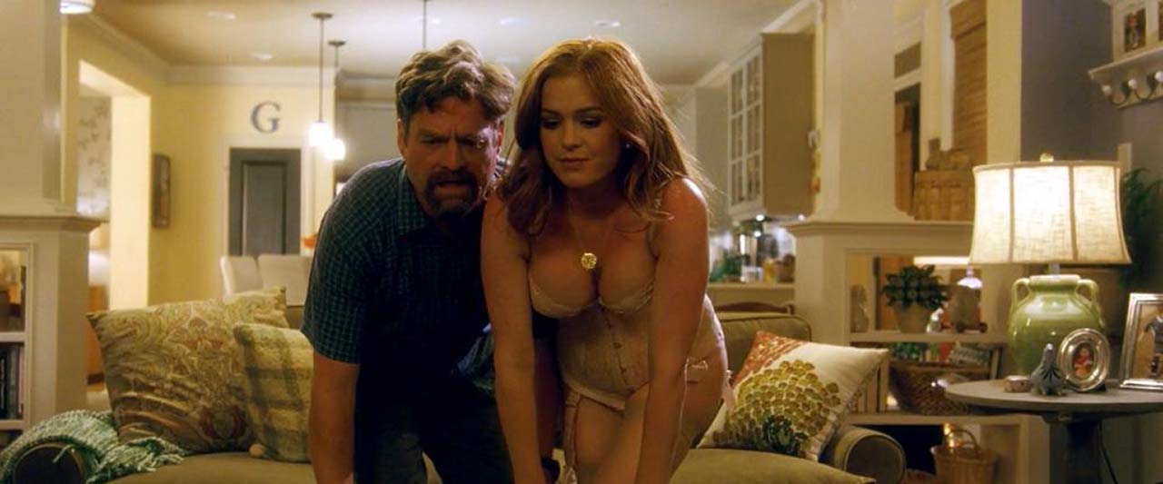 Isla Fisher Sexy Lingerie Scene In Keeping Up With The Joneses Scandal Planet