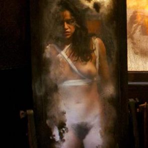 Michelle rodriguez in the nude