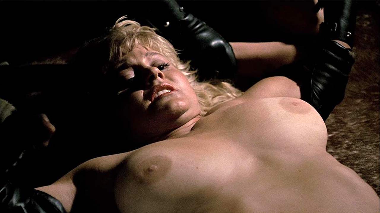 Lynda Wiesmeier Nude Rape Scene from 'Wheels of Fire' - Scan